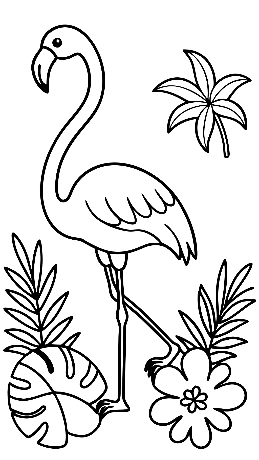 flamingo coloring pages printable